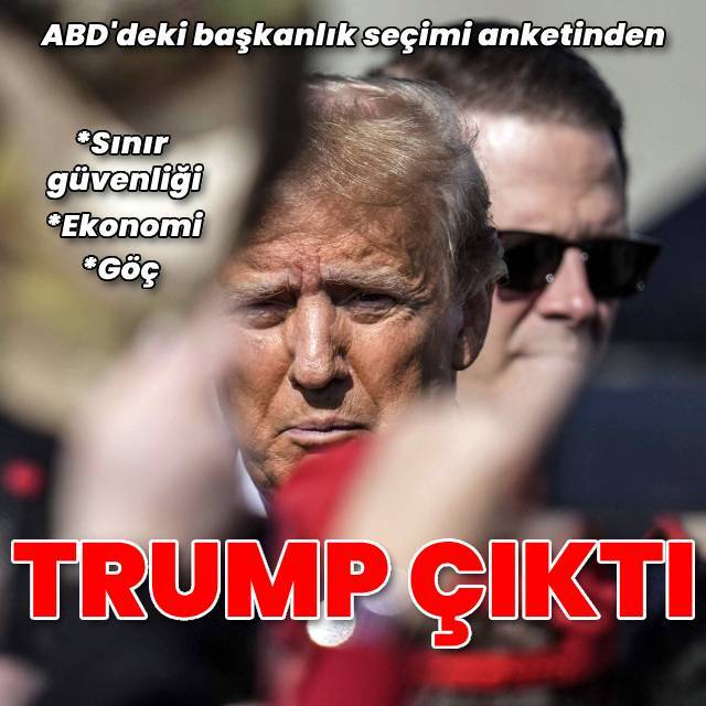 Anket: ABD'de başkanlık seçimlerini Trump kazanacak