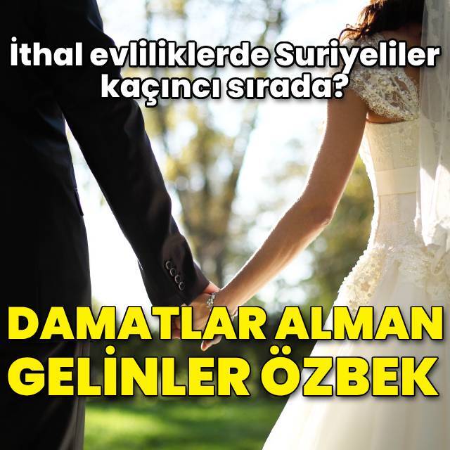 Damatlar Alman, gelinler Özbek!