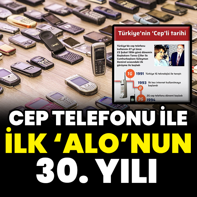 İlk 'alo'nun 30. yılı