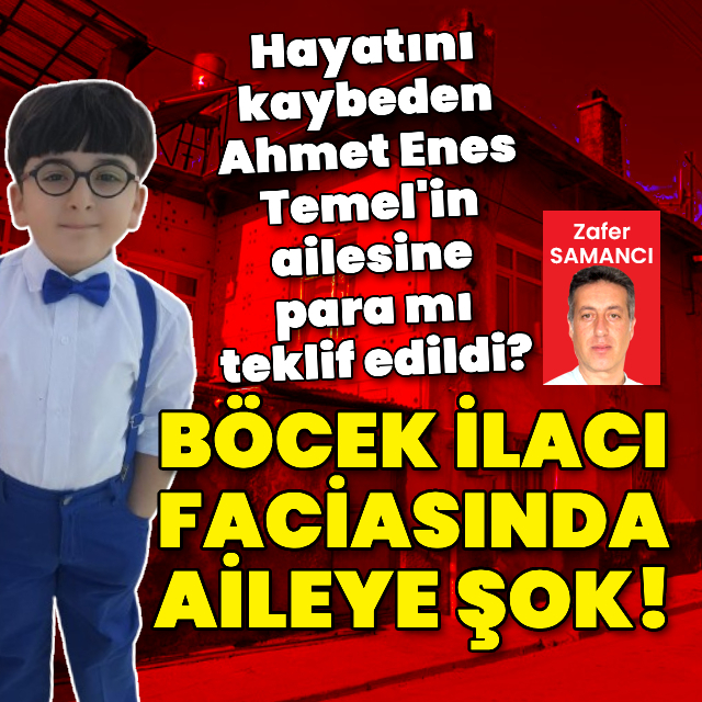 Böcek ilacından ölümde aileye şok!