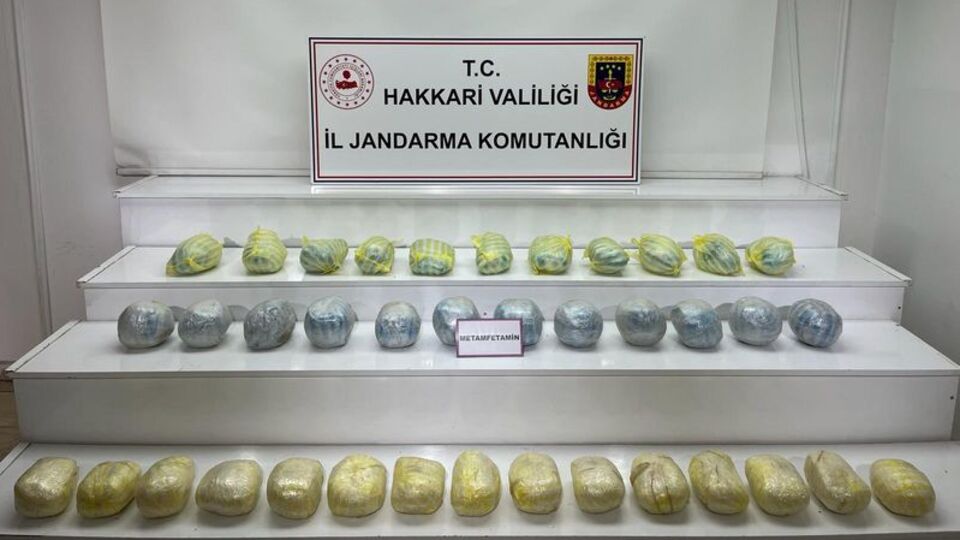 40 kilo 556 gram sentetik uyuşturucu ele geçirildi