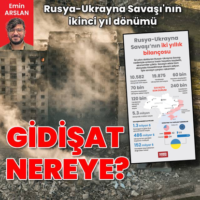 Rusya-Ukrayna Savaşı'nda iki yıl geride kaldı
