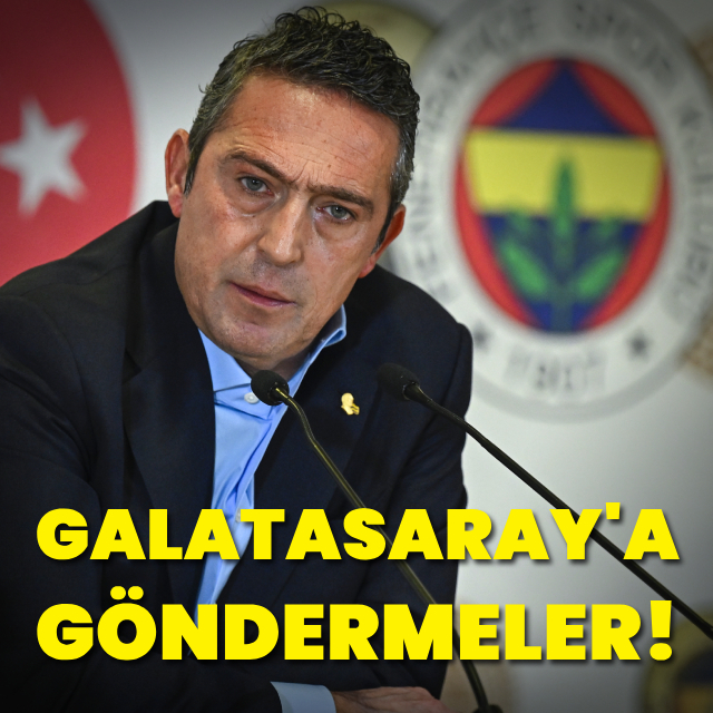 Ali Koç'tan sert göndermeler!