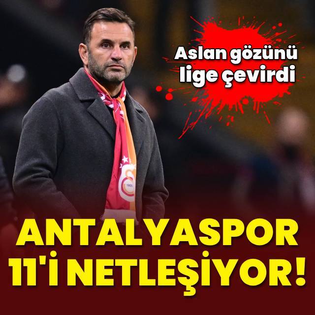 Buruk'un Antalyaspor 11'i netleşiyor!