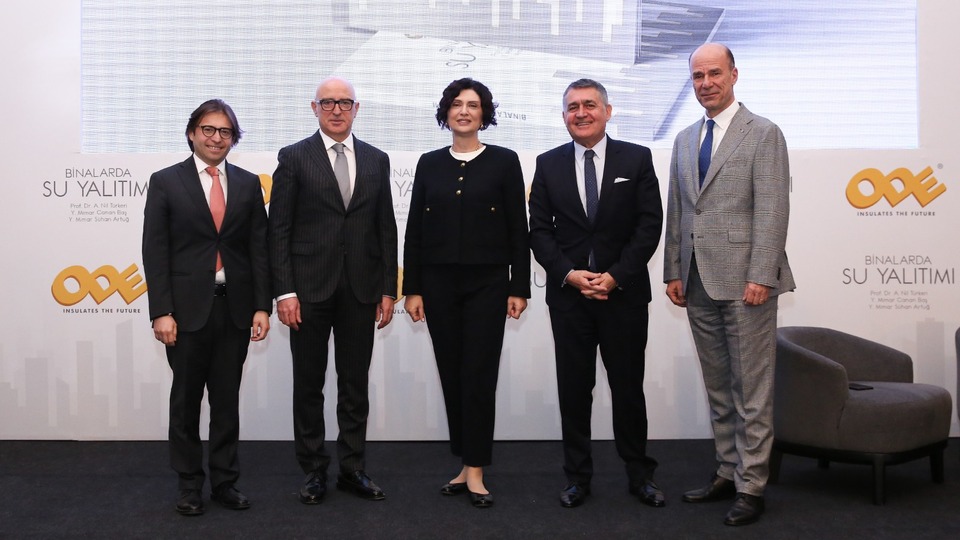 'Binalarda Su Yalıtımı' kitabı tanıtıldı