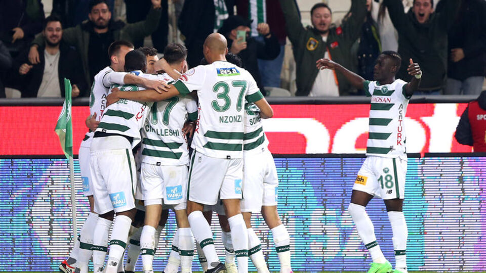 Konyaspor'dan kritik galibiyet!