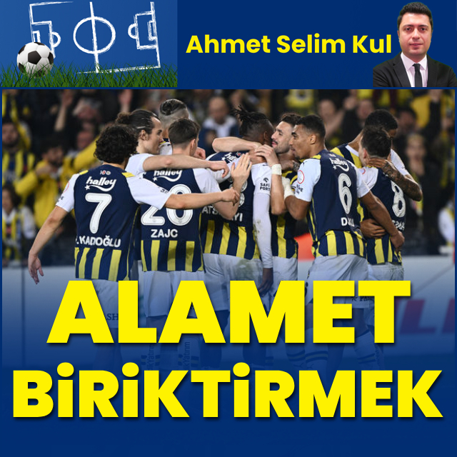 "Alamet biriktirmek"