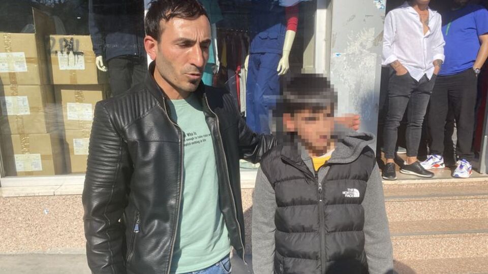 12 yaşındaki çocuğu yumruklayıp kaçtı!