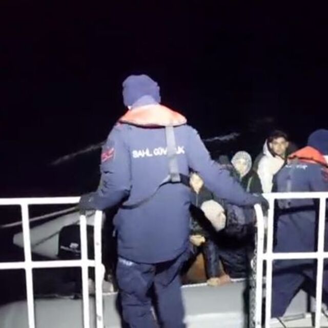 110 düzensiz göçmen yakalandı