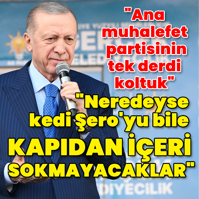 Cumhurbaşkanı Erdoğan Adana'da