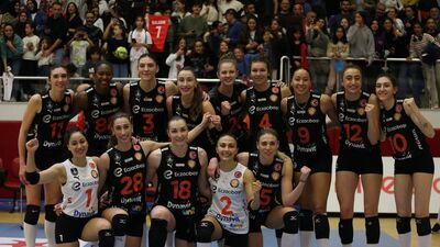 Eczacıbaşı Dynavit rahat kazandı!