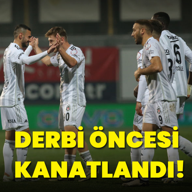 Beşiktaş derbi öncesi kanatlandı!