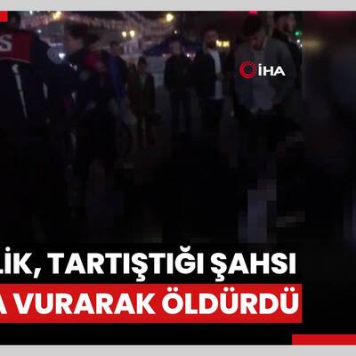 Esenyurt’ta iş hanı güvenliği, tartıştığı şahsı silahla vurarak öldürdü