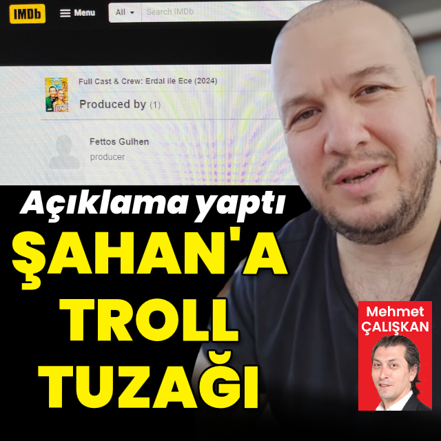 Şahan'a troll tuzağı