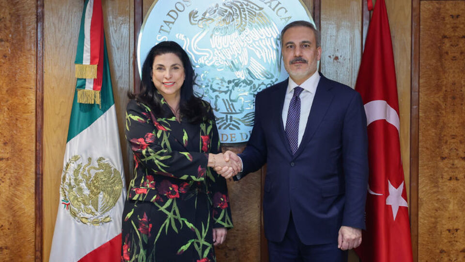 Bakan Fidan, Meksikalı mevkidaşı Ibarra ile görüştü