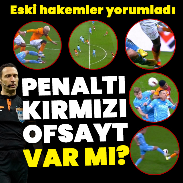 Penaltı, kırmızı, ofsayt var mı?