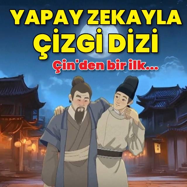 Çin'de yapay zekayla ilk çizgi dizi yapıldı