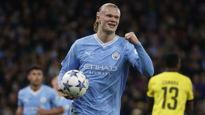 Haaland şov yaptı City turladı!