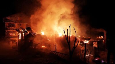 Patlayan kalorifer kazanı evi kül etti!