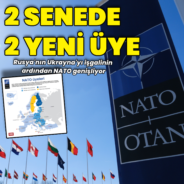 NATO genişliyor: İki senede iki yeni üye