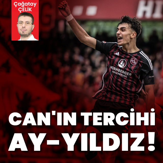 Can Uzun'un tercihi ay-yıldız!
