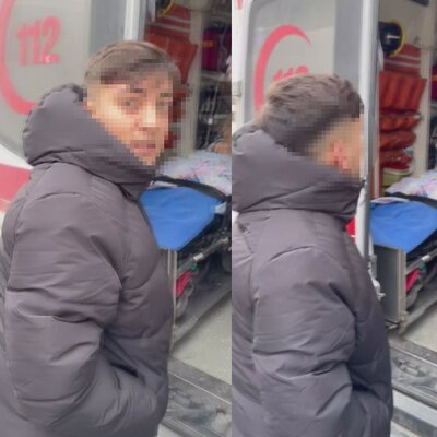 Pes artık! 'Ambulansta hasta var mı' kontrolü yaptı