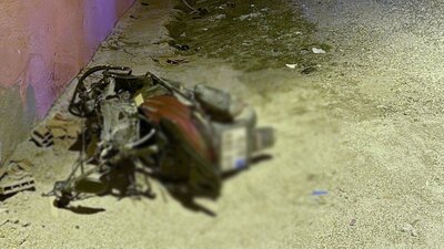 Araçla çarpışan motosikletin sürücüsü öldü