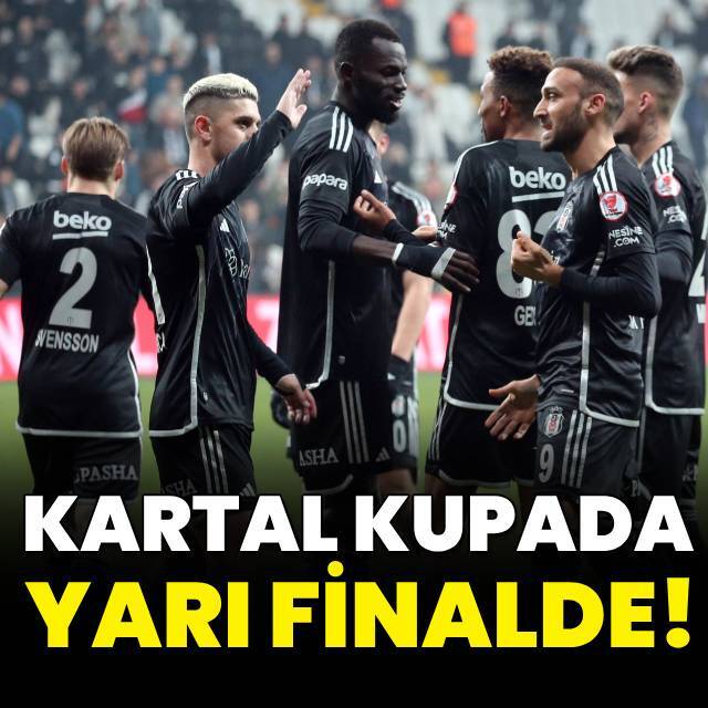 Kartal yarı finalde!