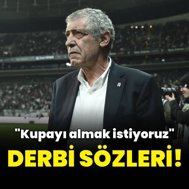 Santos'tan kupa ve derbi sözleri!