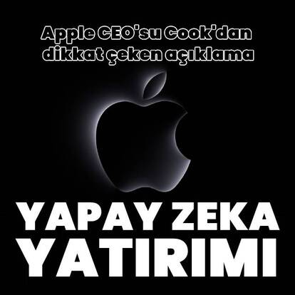 Apple'dan yapay zeka açıklaması
