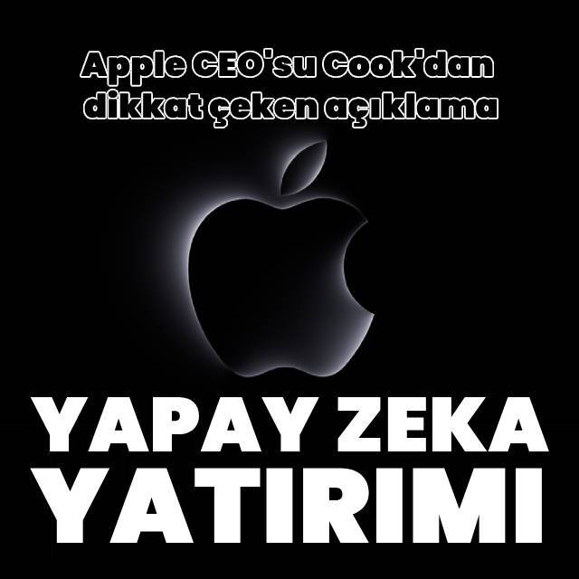 Apple'dan yapay zeka açıklaması