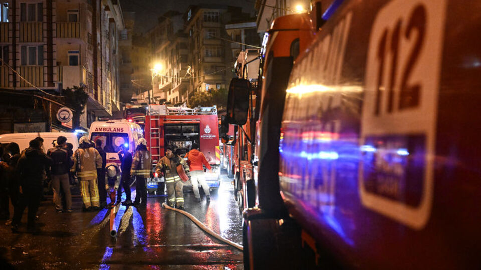 Eyüpsultan'da korkutan yangın