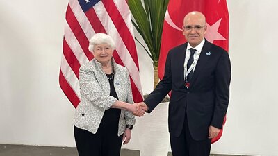 Bakan Şimşek, Yellen ile bir araya geldi