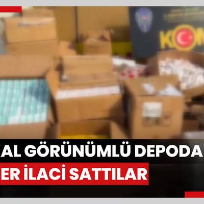 Bakkal görünümlü depoda kanser ilacı satan çift serbest kaldı