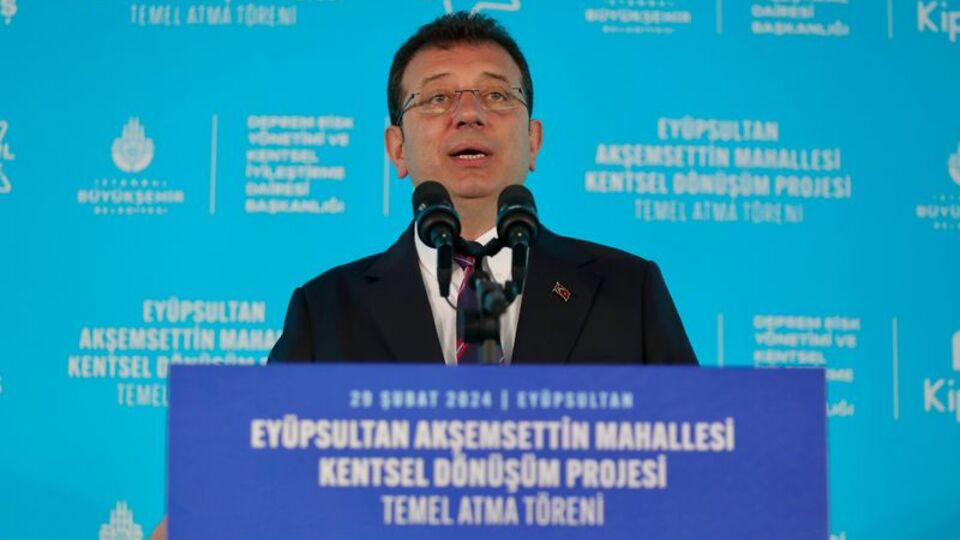 İmamoğlu'ndan kentsel dönüşüm açıklaması