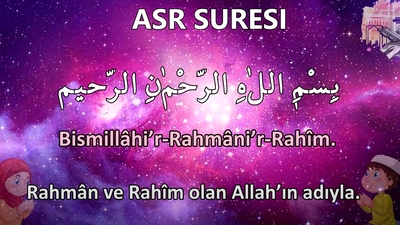 Asr Suresi okunuşu ve Türkçe anlamı