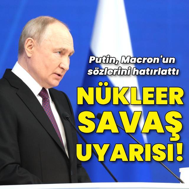 Putin'den nükleer savaş uyarısı