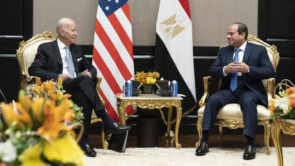 Sisi ile Biden "Gazze'de ateşkes çabalarını" görüştü