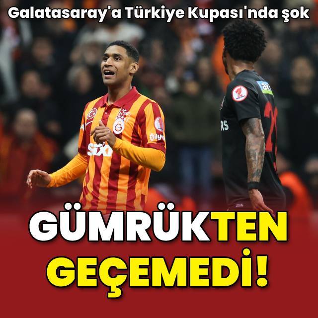 Kupada "Gümrük"ten geçemedi!