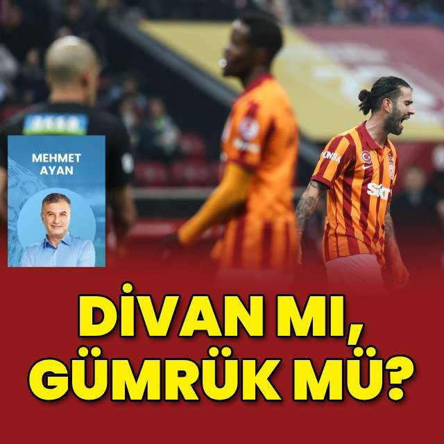 "Divan mı, Gümrük mü?"