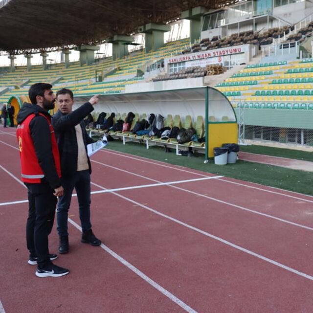 Süper Kupa öncesi stadyum incelendi