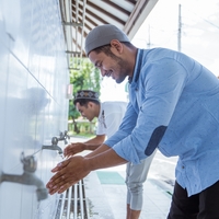 Güsul abdesti alırken normal abdest alınır mı?