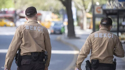 Bekçi mesai saatleri