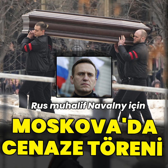 Navalny son yolculuğuna uğurlandı