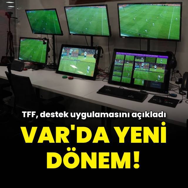 TFF'den VAR Support açıklaması!