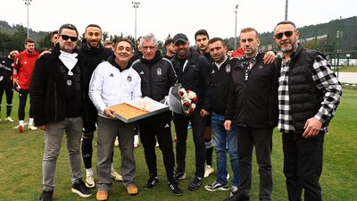 Taraftarlardan derbi öncesi destek