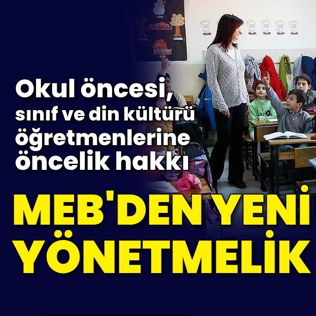 MEB, Yönetici Seçme ve Görevlendirme Yönetmeliği'nde değişiklik yaptı