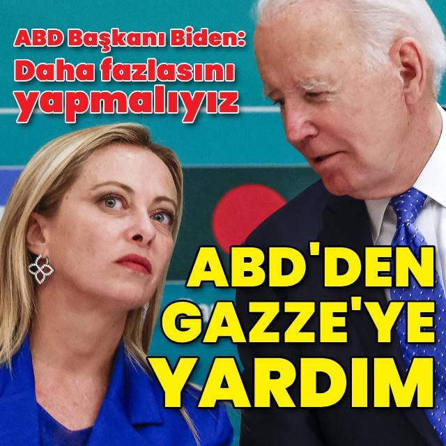 ABD, Gazze'ye insani yardım gönderecek