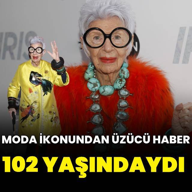 Moda ikonundan üzücü haber! 102 yaşındaydı...