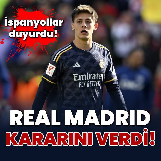 Real Madrid'den Arda Güler kararı!